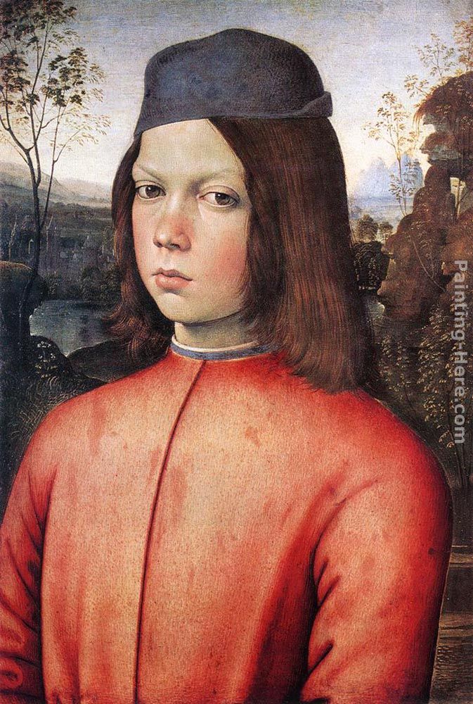 Portrait of a Boy painting - Bernardino Pinturicchio Portrait of a Boy art painting